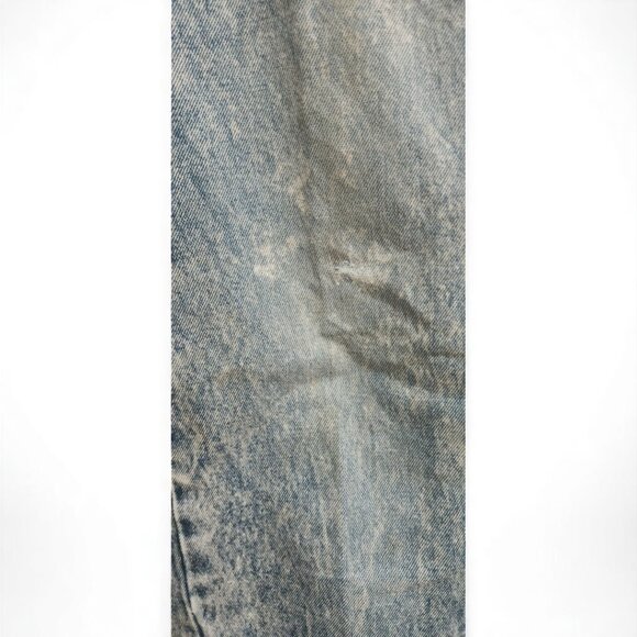 Vintage Giordano “BLUES” Acid Wash Jeans - Picture 5 of 9